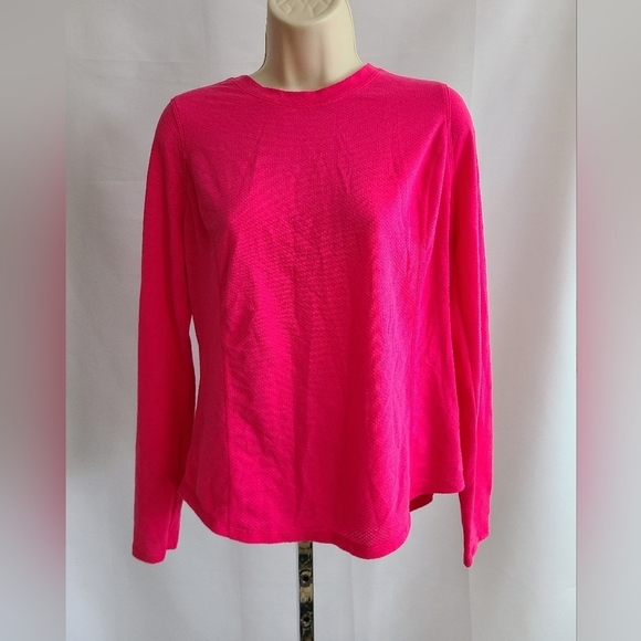 Avia long sleeve top hot pink size S - Picture 1 of 4